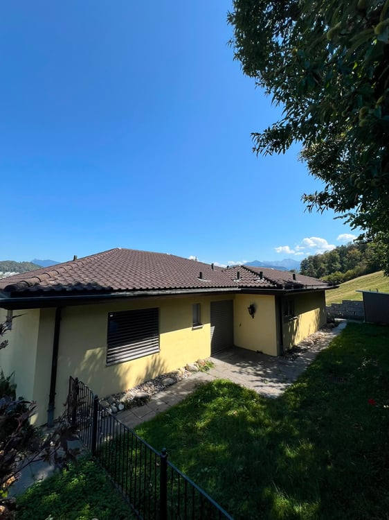 Charmante 3.5-Zimmerwohnung mit Balkon, Terrasse, Garten und herrlichem Bergblick in Kriens