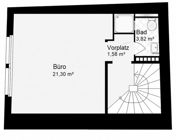Zentral gelegenes Büro im Herzen des Liestaler Städtlis - ideal als Einzelbüro oder externer Arbeitsstandort. 3