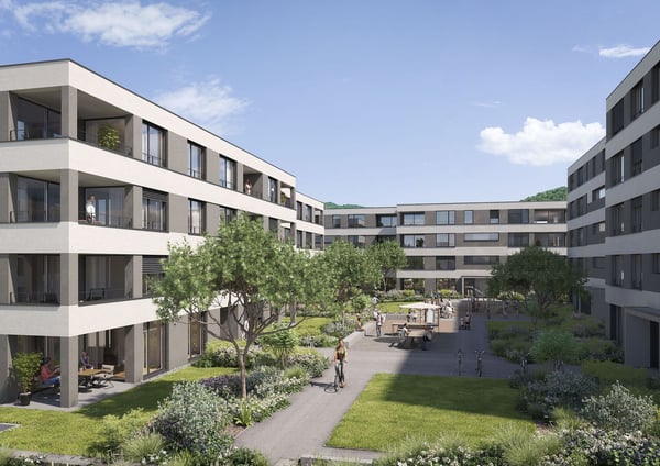 Top 4.5-Zimmer-Wohnung an ruhiger Lage - Sonniges Wohnen am Bach, 