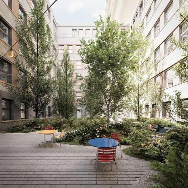 K-25 - Die perfekte Bühne für den Arbeitsplatz der Zukunft in Basel 4