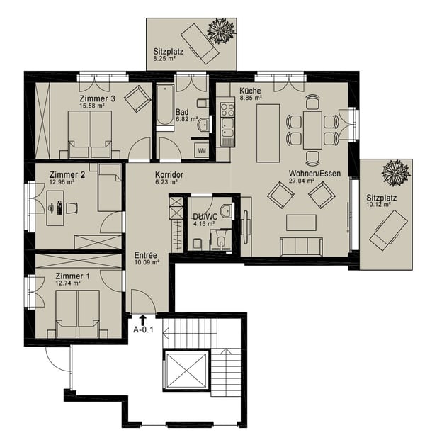 Neu, hell und zentral gelegen 10