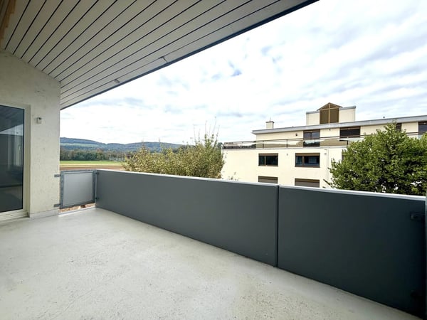 4.5-Zimmer-Dachwohnung mit Balkon und Weitblick in Reinach mieten