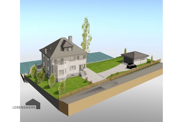 Wohnen, wo andere Urlaub machen Haus mit Seezugang, Steckborn TG 2