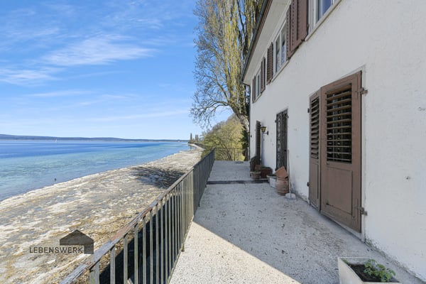 Wohnen, wo andere Urlaub machen Haus mit Seezugang, Steckborn TG 10