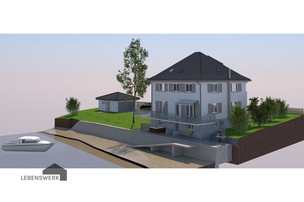 Wohnen, wo andere Urlaub machen Haus mit Seezugang, Steckborn TG 7