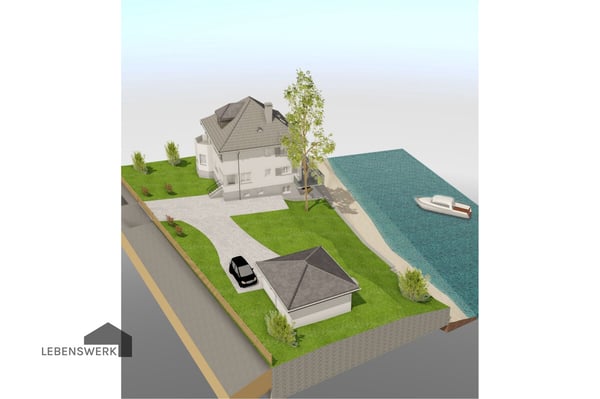 Wohnen, wo andere Urlaub machen Haus mit Seezugang, Steckborn TG 6