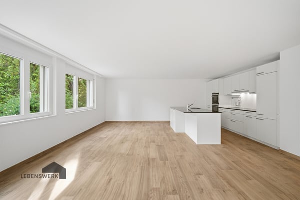 Ankommen, wohlfühlen und das Leben geniessen moderne Gartenwohnung i 3