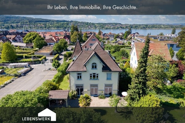 Ein Haus wie ein kleines Schloss. Historische Jugendstilvilla mit 11 Z