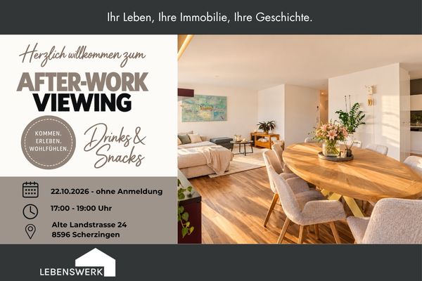 Seltene 5.5-Zimmer-Wohnung mit Seesicht und zwei Balkonen, Scherzingen