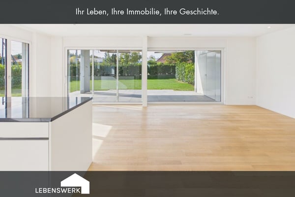 Garten, Freiheit, Wohnglück. 4.5-Zimmer-Gartenwohnung im Thurfeld Bürg