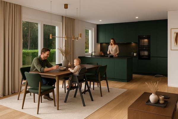 Zwei moderne Einfamilienhäuser bei Zürich – Bewilligtes Projekt mit Traumlage & bewilligtes Projekt 2