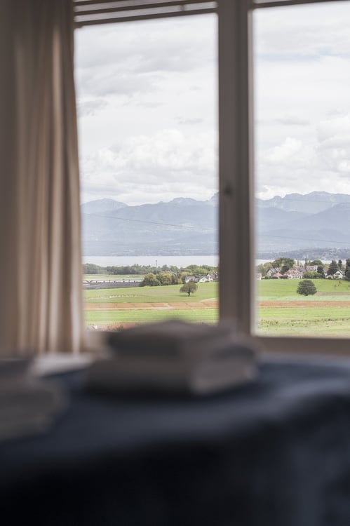 Grande chambre meublée 35 m² avec vue sur le lac, 4 km de Nyon, contrat de 6 mois 10