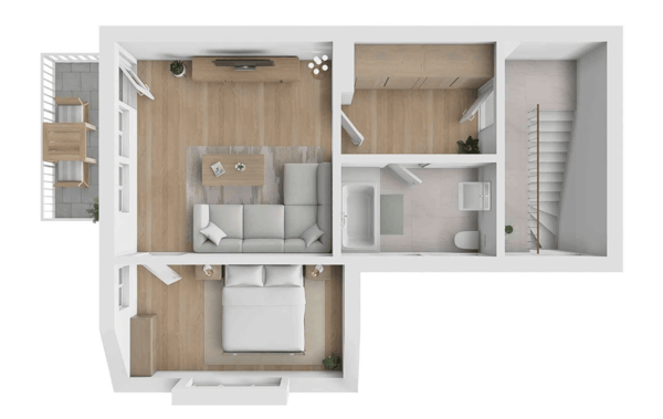 Charmantes Mehrfamilienhaus mit 3 Wohnungen in Aarwangen 7