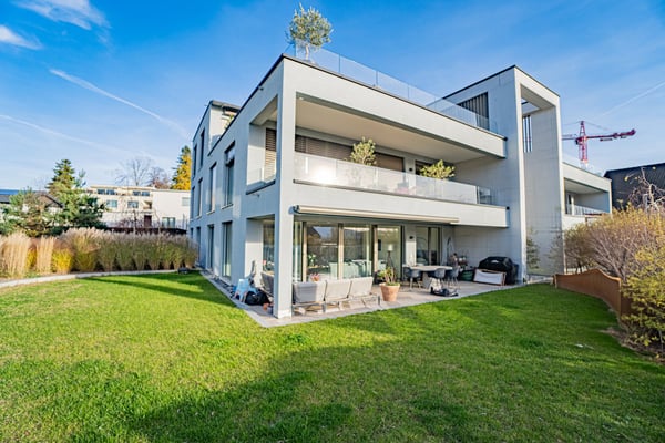 Exklusive 1.5-Zimmer-Gartenwohnung mit Privatsphäre 1