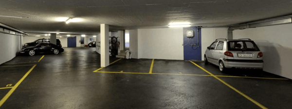 Parkplatz in blitzsauberer und sicherer Top-Tief-Garage 20