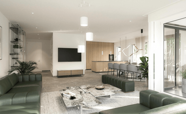 Moderne 1.5-Zimmer-Neubau-Wohnung mit Bergblick in Walenstadt 3