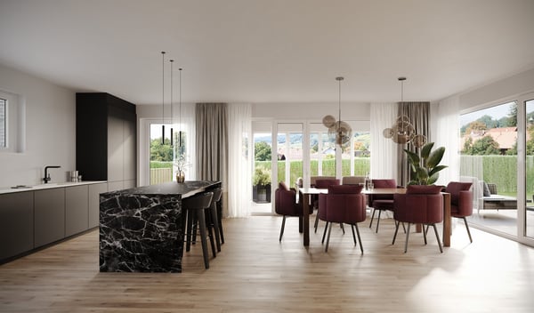 Ein Zuhause der Extraklasse: Luxuriöse 4.5-Zimmer-Maisonette Wohnung mit exklusivem Privatgarten 12