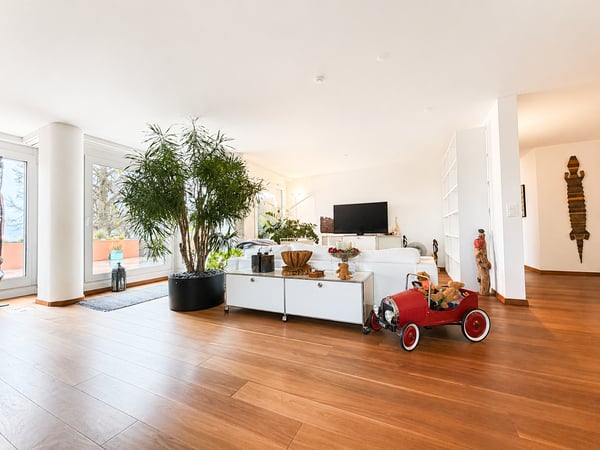 ATTRAKTIVE 5.5-ZIMMER-TERRASSENWOHNUNG MIT HERRLICHER SEESICHT 3