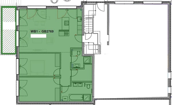 Moderne 3.5-Zimmer-Erdgeschosswohnung mit Gartensitzplatz in Büsserach 14