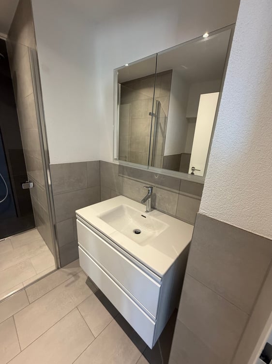 Moderne 3.5-Zimmer-Erdgeschosswohnung mit Gartensitzplatz in Büsserach 9