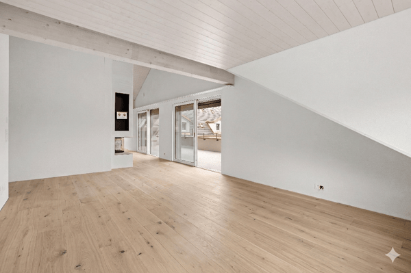 Erstbezug: exklusive Attika-Wohnung mit riesigem Balkon und Cheminée 9