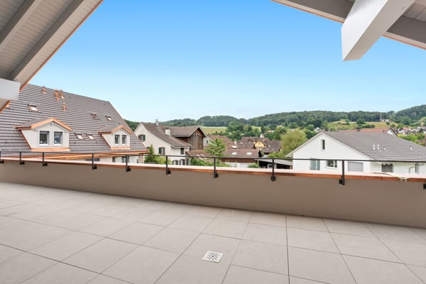 Erstbezug: exklusive Attika-Wohnung mit riesigem Balkon und Cheminée 11