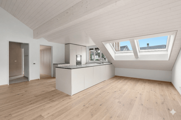 Erstbezug: exklusive Attika-Wohnung mit riesigem Balkon und Cheminée 15