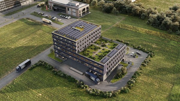 Neubau eines hochwertigen Gewerbe- und Bürogebäudes an bester Lage in Spreitenbach 2