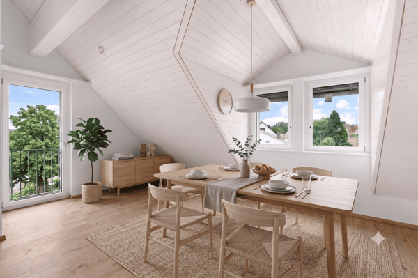 Erstbezug: Stilvolle und grosszügige Maisonette-Wohnung 6