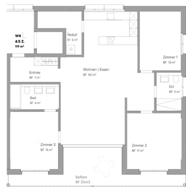 Moderne Neubauwohnung im Herzen des Zürcher Weinland's 6