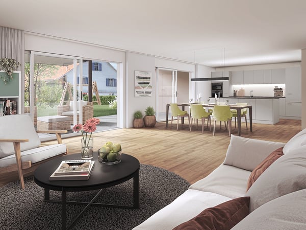 «Wohnen in Eschikofen» - attraktive 4.5 Zimmer-Neubau-Wohnung im 1. OG und 2. OG 2