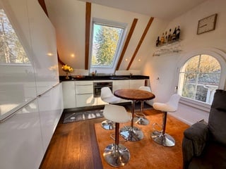 3.5-Zimmer Attika - Penthouse + Gästehaus. Option: Mehrgenerationen-Haus 4