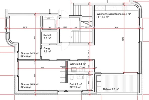 Helle 3.5 Zi.-Wohnung mit Seesicht & grossem Balkon 9