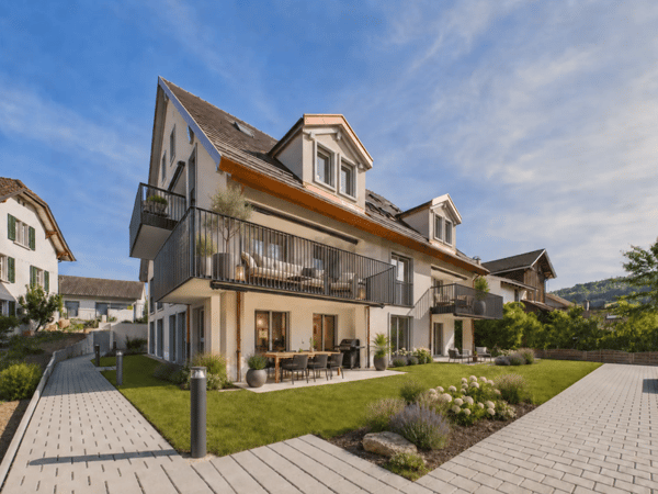 Erstbezug: Stilvolle und grosszügige Maisonette-Wohnung 2