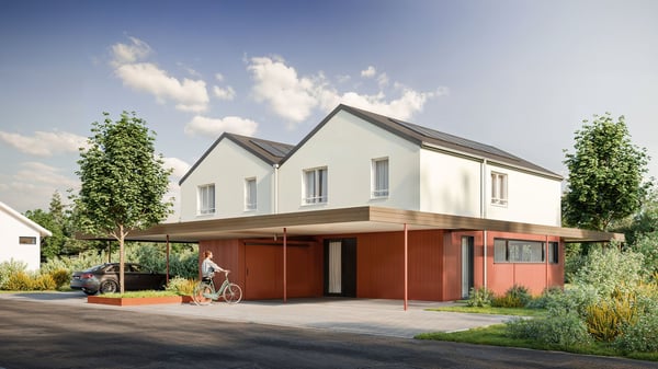 «Zwei Freunde» | Neubau 5.5-Zi.-EFH mit Hobbyraum & gecktem Sitzplatz | Roggwil BE 2