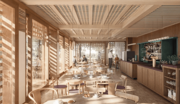 Neubau Restaurant Schützen Unterägeri mit Terrasse im Freizeit- und Naherholungsgebiet 4