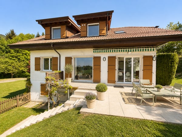 EPALINGES - 6 chambres en villa de standing – EHL à 10 min – Jardin & terrasse 14