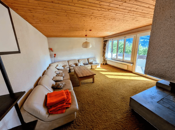 Sonnige 3.5-Zimmer-Oase mit Kamin & Blick ins Grüne in Sagogn (Zweitwohnsitz) 2