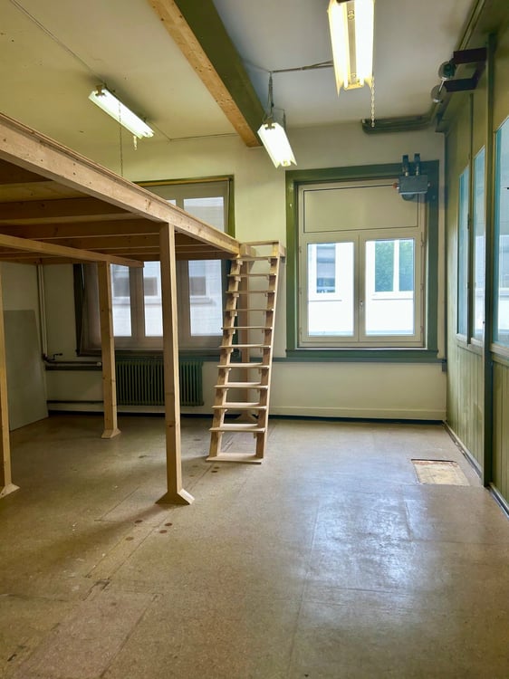 Büro und Lagerraum