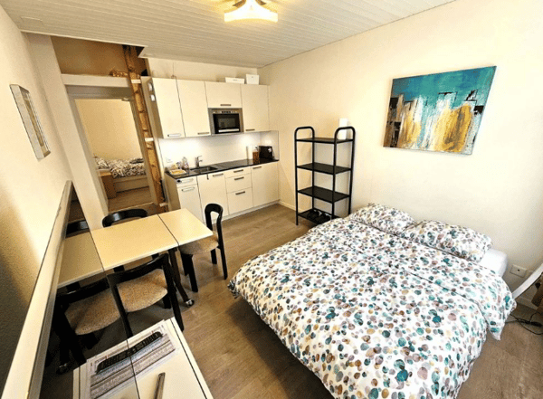 Komplett möblierte 2-Zimmer Wohnung im Herzen von Meringen 1