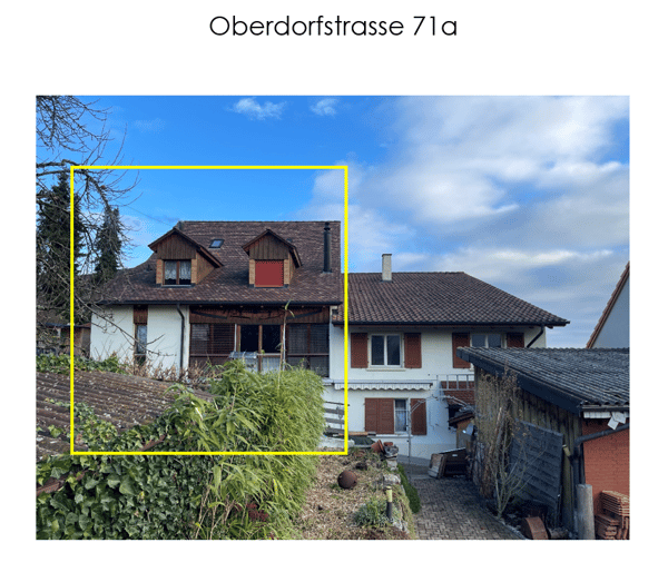 Zwei aneinandergebaute Liegenschaften mit 1139 m2 Grundstück in der Kern- und Landwirtschaftszone 4