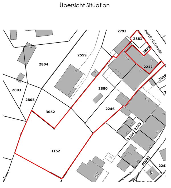 Zwei aneinandergebaute Liegenschaften mit 1139 m2 Grundstück in der Kern- und Landwirtschaftszone 5