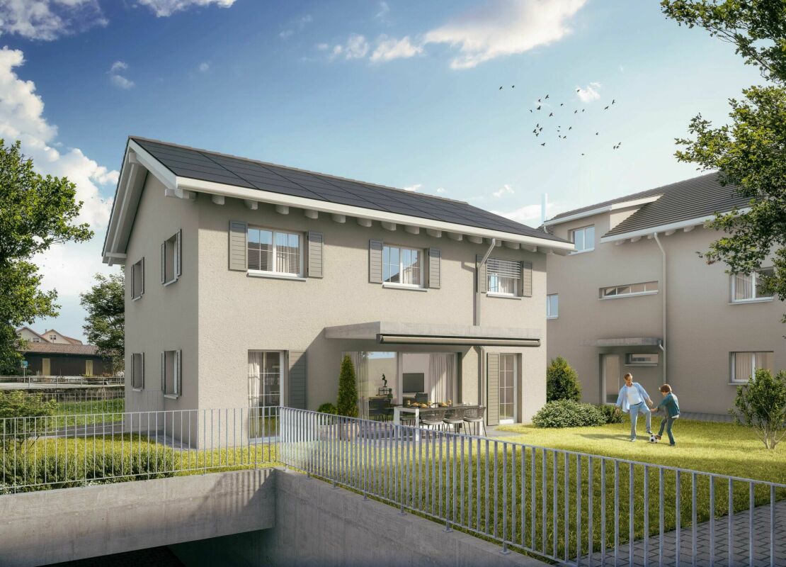Ihr neues Zuhause im Grünen - Projekt Kleeblatt Pfyn