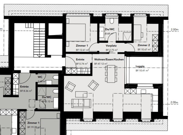 Letzte Chance: Stilvolle 3.5-Zimmerwohnung im Neubauprojekt 