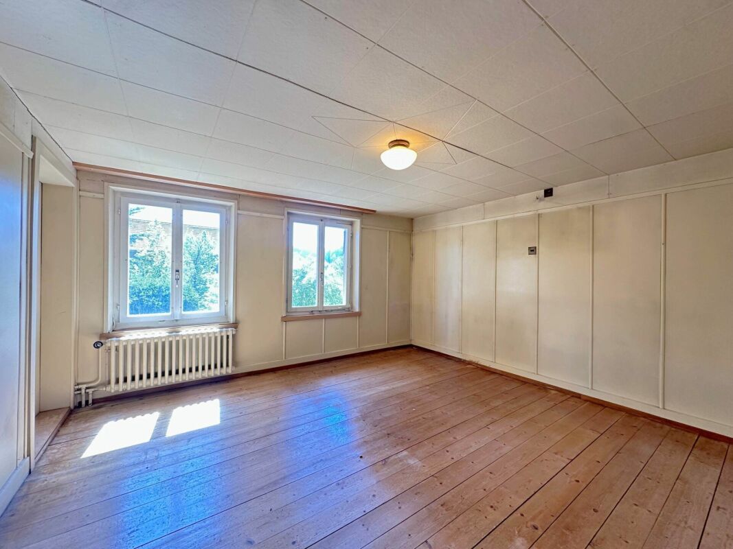 Historisches 6-Zimmer-Einfamilienhaus mit Ausbaupotenzial in Oberwangen
