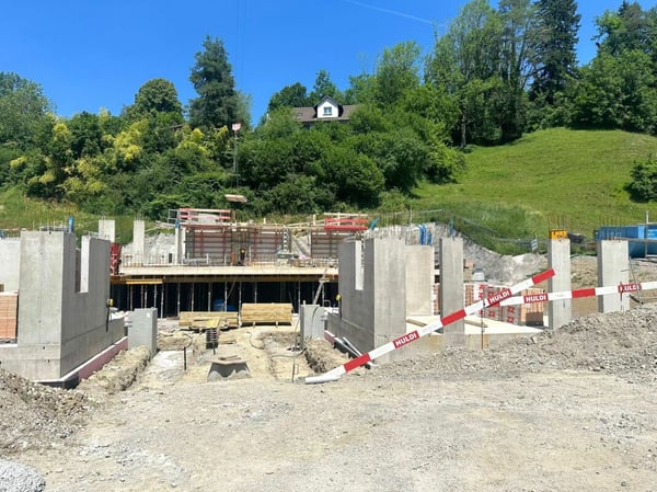 Baustart erfolgt - Moderne Einfamilienhäuser am Skiliftweg 2