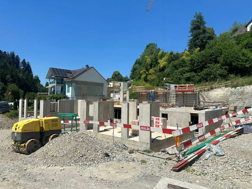 Baustart erfolgt - Moderne Einfamilienhäuser am Skiliftweg