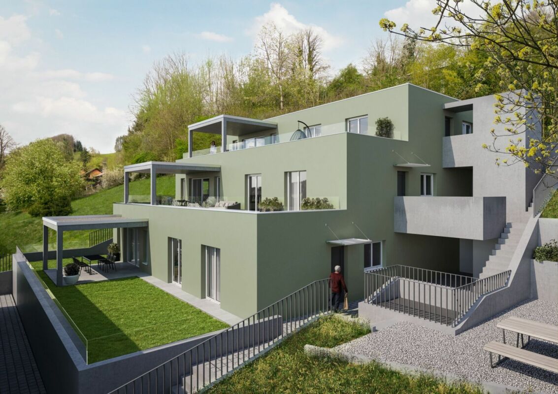 Baustart erfolgt - Moderne Einfamilienhäuser am Skiliftweg