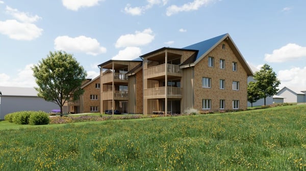 Wohnen am Haldenbach - Nachhaltiger Bau in Ganterschwil 2
