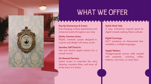 Ein historisches 5-Sterne-Hotel wird zu einem Pop-Up Hotel für moderne Nomaden & Bergliebhaber! 6